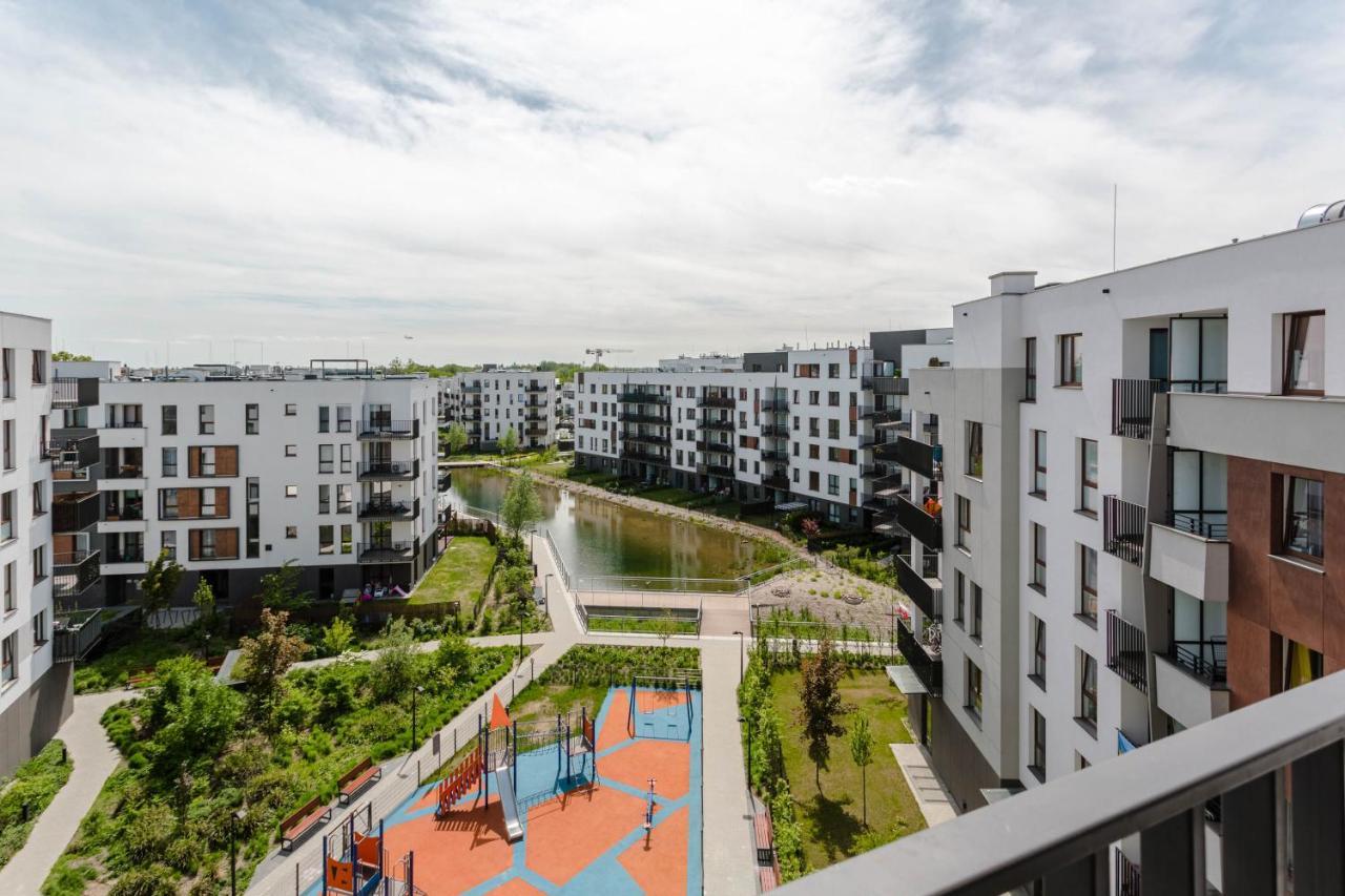 Chill Apartments Airport Ursynow ワルシャワ エクステリア 写真